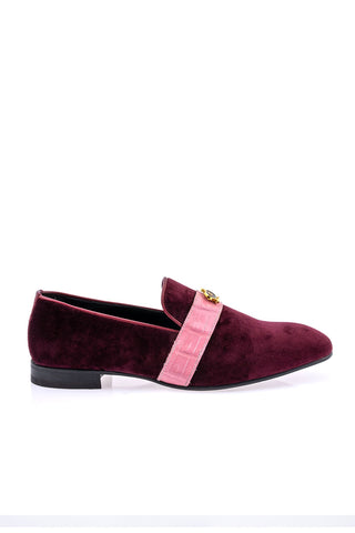Mauri 4709/11 Crocodile & Velvet Loafer