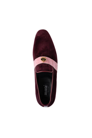 Mauri 4709/11 Crocodile & Velvet Loafer