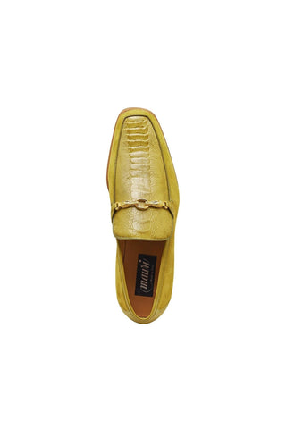 Mauri 4800 Priest Ostrich Leg / Suede / Leather Horse-Bit Loafers (MA5259)