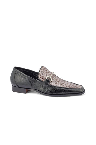 Mauri 4800/2 Priest Exotic Iguana & Python Skin Horse-Bit Loafers (MA5370)-AmbrogioShoes