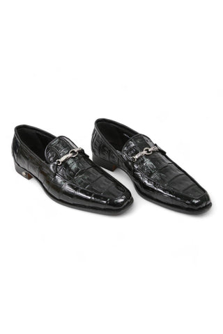 Mauri 4800/5 Crocodile Horsebit Loafers