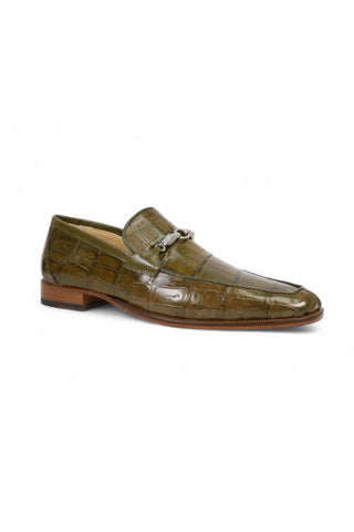 Mauri 4800/5 Crocodile Horsebit Loafers