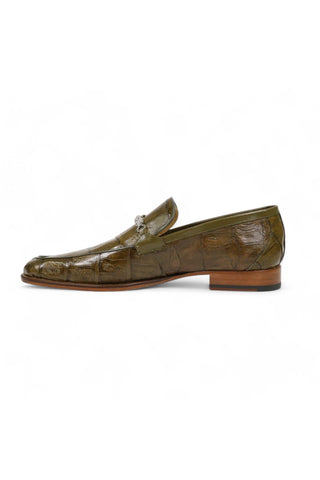 Mauri 4800/5 Crocodile Horsebit Loafers