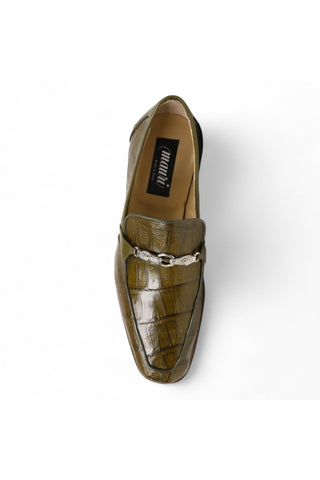 Mauri 4800/5 Crocodile Horsebit Loafers