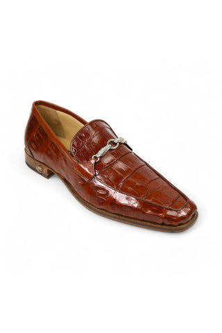 Mauri 4800/5 Crocodile Horsebit Loafers