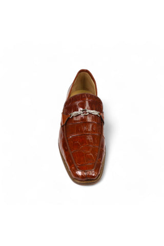 Mauri 4800/5 Crocodile Horsebit Loafers