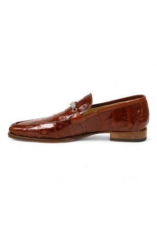 Mauri 4800/5 Crocodile Horsebit Loafers