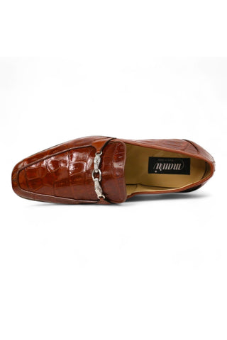 Mauri 4800/5 Crocodile Horsebit Loafers