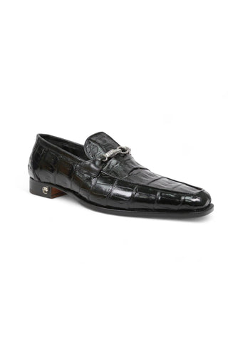 Mauri 4800/5 Crocodile Horsebit Loafers