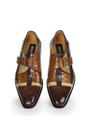 Mauri 4841 Tri-tone Alligator Skin Loafers (MA4906)