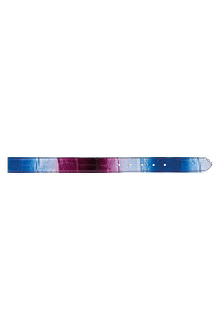 Mauri 4851 0100/35 Men's Alligator Skin Belt (MAB1049)