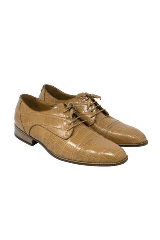Mauri 4896 Cathedral Alligator Skin Derby (MA5007)