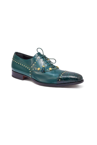 Mauri 4901 Vegas Alligator & Leather Oxfords (MA5311)