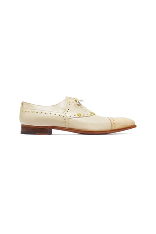 Mauri 4901 Vegas Alligator Skin & Leather Oxfords (MA5311)