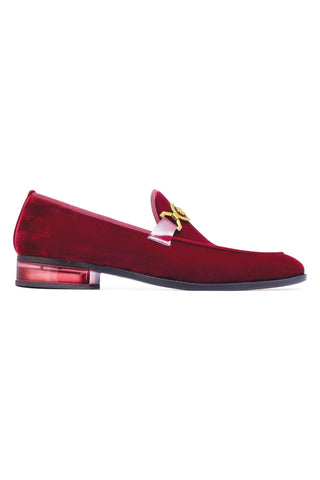 Mauri 4940 Floss Velvet Slip-On Loafers (MA5255)