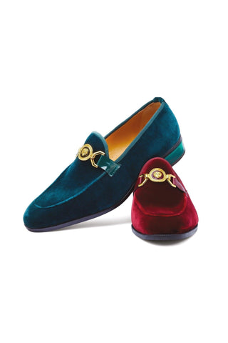 Mauri 4940 Floss Velvet Slip-On Loafers (MA5255)