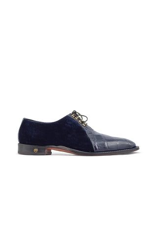 Mauri 4948 Lenox Body Alligator & Velvet Oxfords (MA5353)