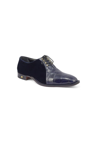 Mauri 4948 Lenox Body Alligator & Velvet Oxfords (MA5353)