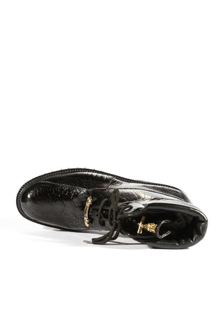 Mauri 4949 Hawk Exotic Ostrich Skin Boots (MA5273)(Made to Order)-AmbrogioShoes