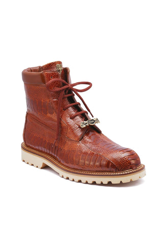 Mauri 4949 Hawk Ostrich Skin Boots (MA5273)