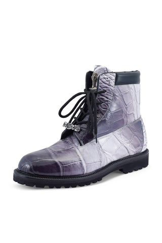 Mauri 4949/2 Hawk Exotic Alligator Skin Boots (MA5460)(Made to Order)-AmbrogioShoes