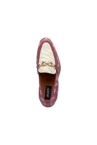 Mauri 4954/1 Wealth Alligator / Leather Horse-Bit Loafers (MA5452)