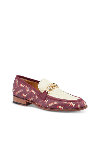 Mauri 4954/1 Wealth Alligator / Leather Horse-Bit Loafers (MA5452)