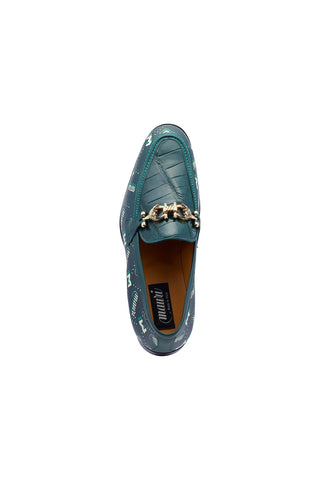 Mauri 4954/1 Wealth Alligator Skin / Leather Horse-Bit Loafers (MA5452)