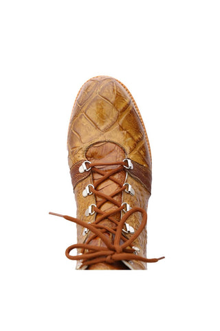 Mauri 4963 Pathfinder Alligator & Ostrich Boots-AmbrogioShoes