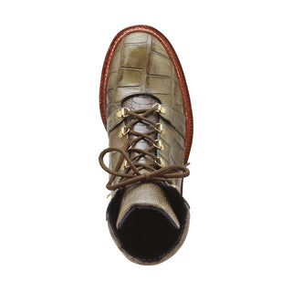 Mauri 4963 Pathfinder Men's Shoes Exotic Alligator & Ostrich Skin Boots (MA5274)-AmbrogioShoes