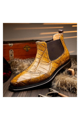 Mauri 4964/1 Alligator Chelsea Boot