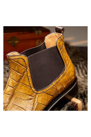 Mauri 4964/1 Alligator Chelsea Boot