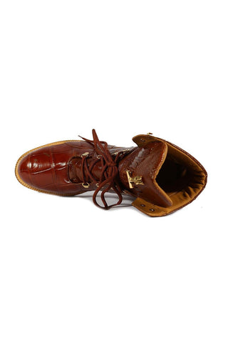 Mauri 4986 Tracker Alligator / Ostrich Leg Boots (MA5380)
