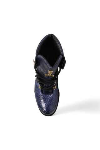 Mauri 4986 Tracker Alligator / Ostrich Leg Boots (MA5380)
