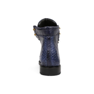 Mauri 4986 Tracker Exotic Alligator / Ostrich Leg Boots (MA5380)-AmbrogioShoes