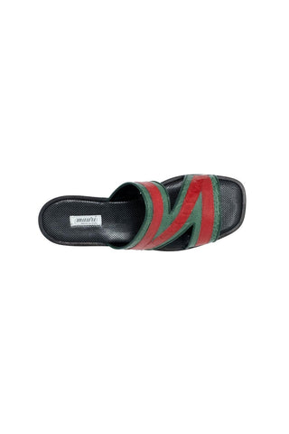 Mauri 5068 Sarasota Multi Color Ostrich Sandals (MA5116)
