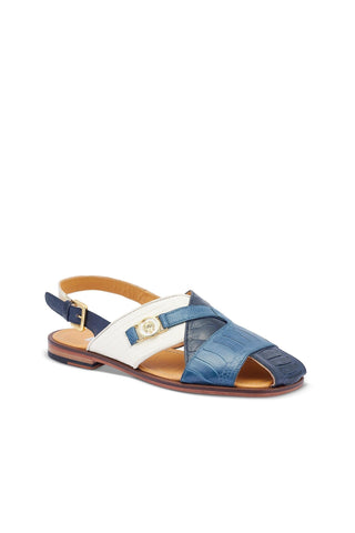 Mauri 5076 Romano Ostrich & Lizard Sandal