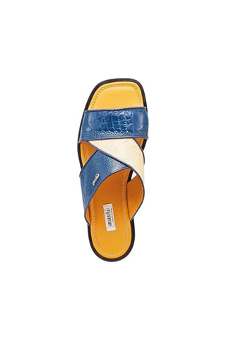 Mauri 5093 Traveler Ostrich Skin Sandals (MA5314)