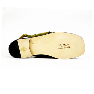 Mauri 5113 Thor Men's Shoes Exotic Crocodile Skin & Ostrich Skin Sandals (MA5307)-AmbrogioShoes