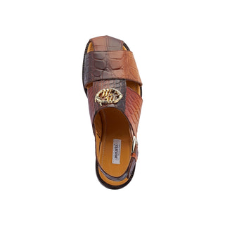 Mauri 5126 Hydro Men's Shoes Exotic Alligator Sandals (MA5430)(Special Order)-AmbrogioShoes