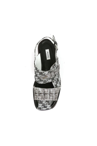 Mauri 5171/1 Hornback & Fabric Slip-On Sandal
