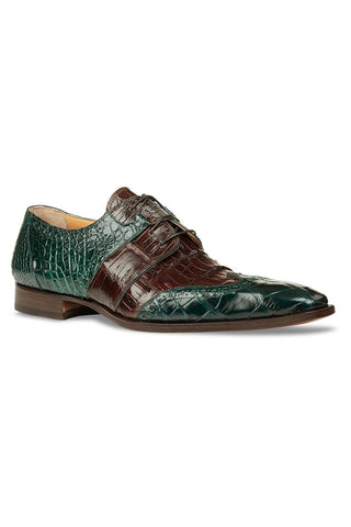 Mauri 53130 Alligator & Crocodile Skin Oxfords (MA4124)