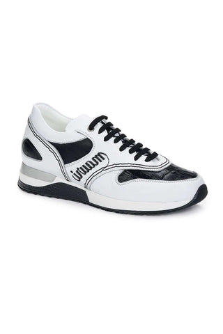 Mauri 6199 Crocodile & Calf-Skin Sneaker (MA4925)