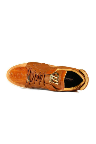 Mauri 8412 Boss Crocodile, Suede & Patent Sneakers