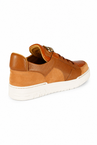 Mauri 8412 Boss Crocodile, Suede & Patent Sneakers
