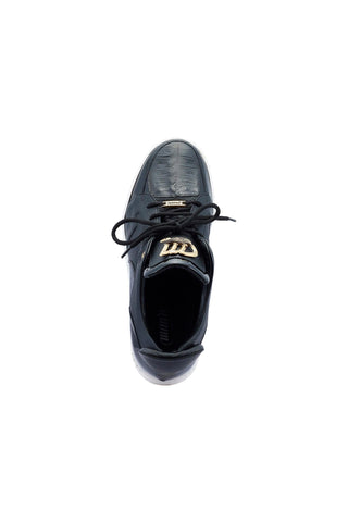 Mauri 8412/1 Boss Crocodile / Patent / Leather Sneakers (MA5444)