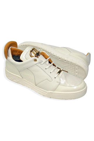 Mauri 8412/1 Boss Crocodile Skin / Patent / Leather Sneakers (MA5444)