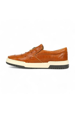 Mauri 8419/1 Posh Ostrich Slip-On Sneakers (MA5653)