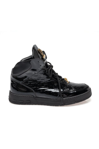 Mauri 8429 Crocodile & Patent High-Top Sneaker