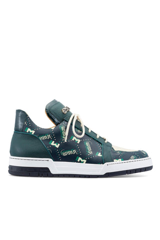 Mauri 8440 Crown Crocodile Skin / Nappa / Patent Sneakers (MA5450)